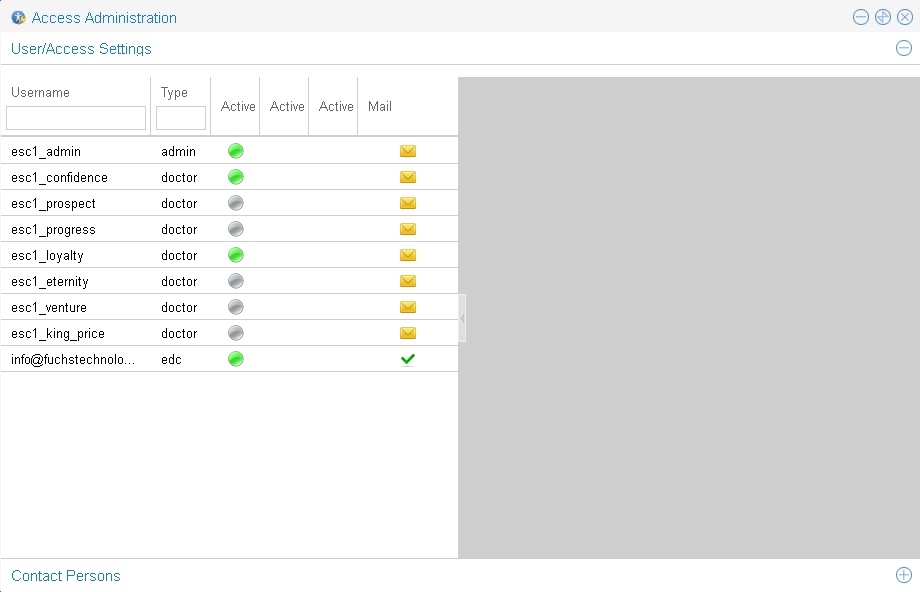 Access Administration